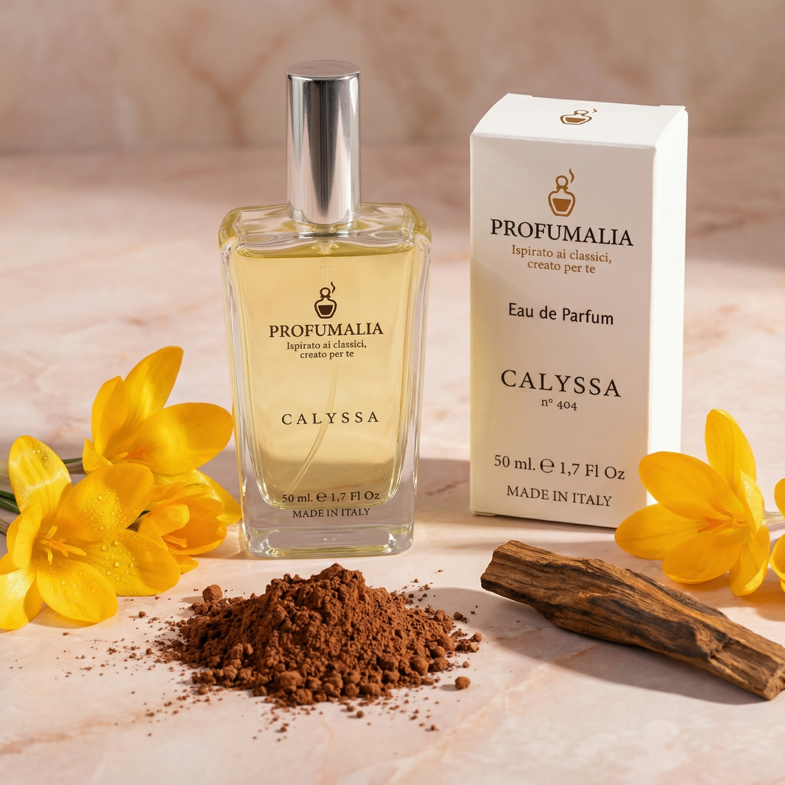 Calyssa Eau De Parfum 50 ML - Profumo Fragranza Floreale Agrumata Elegante e Raffinata | Donna n. 404