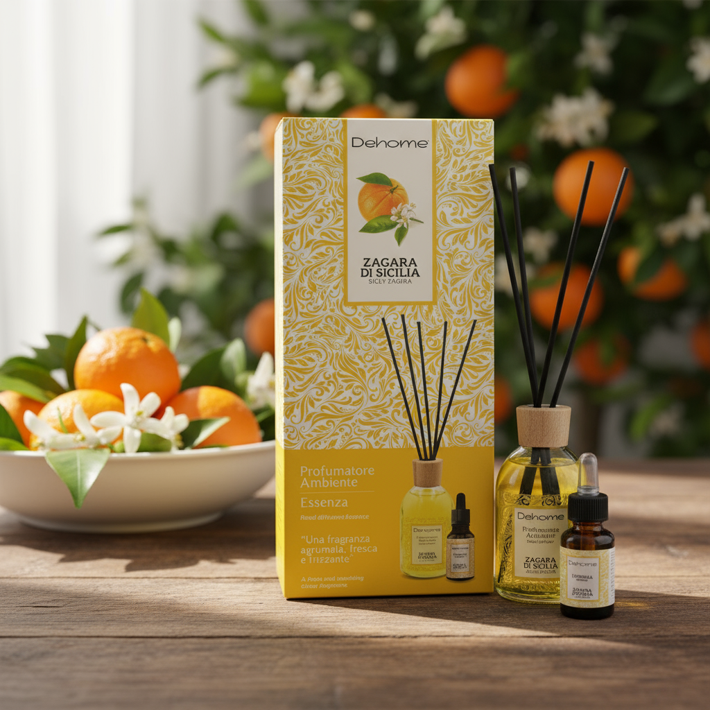 Profumatore Ambiente 100 ml | Essenza 15ml Zagara Di Sicilia
