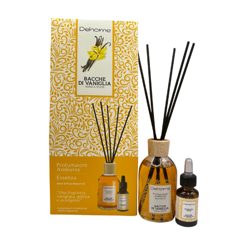 Profumatore Ambiente 100 ml | Essenza 15 ml Bacche Di Vaniglia