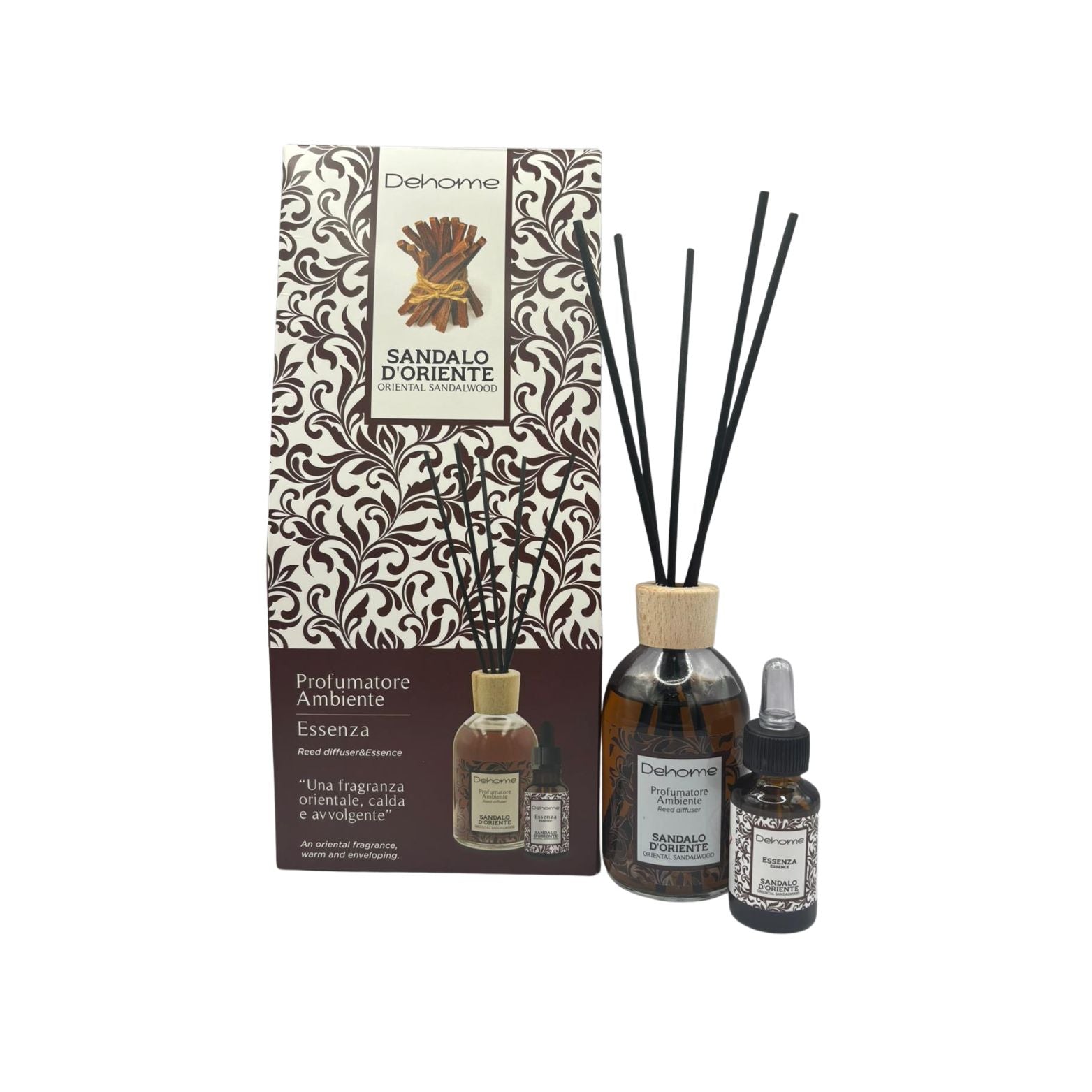 Profumatore Ambiente 100 ml | Essenza 15ml Sandalo D'Oriente