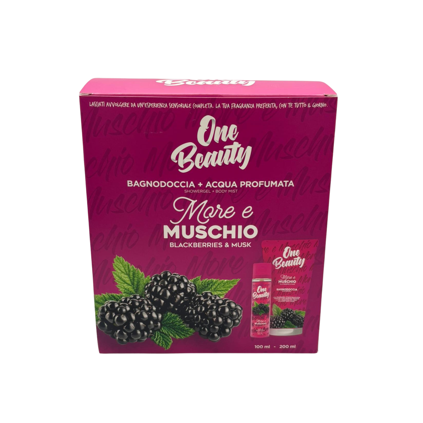 Bagnodoccia 200ml | Acqua Profumata 100 ml More e Muschio