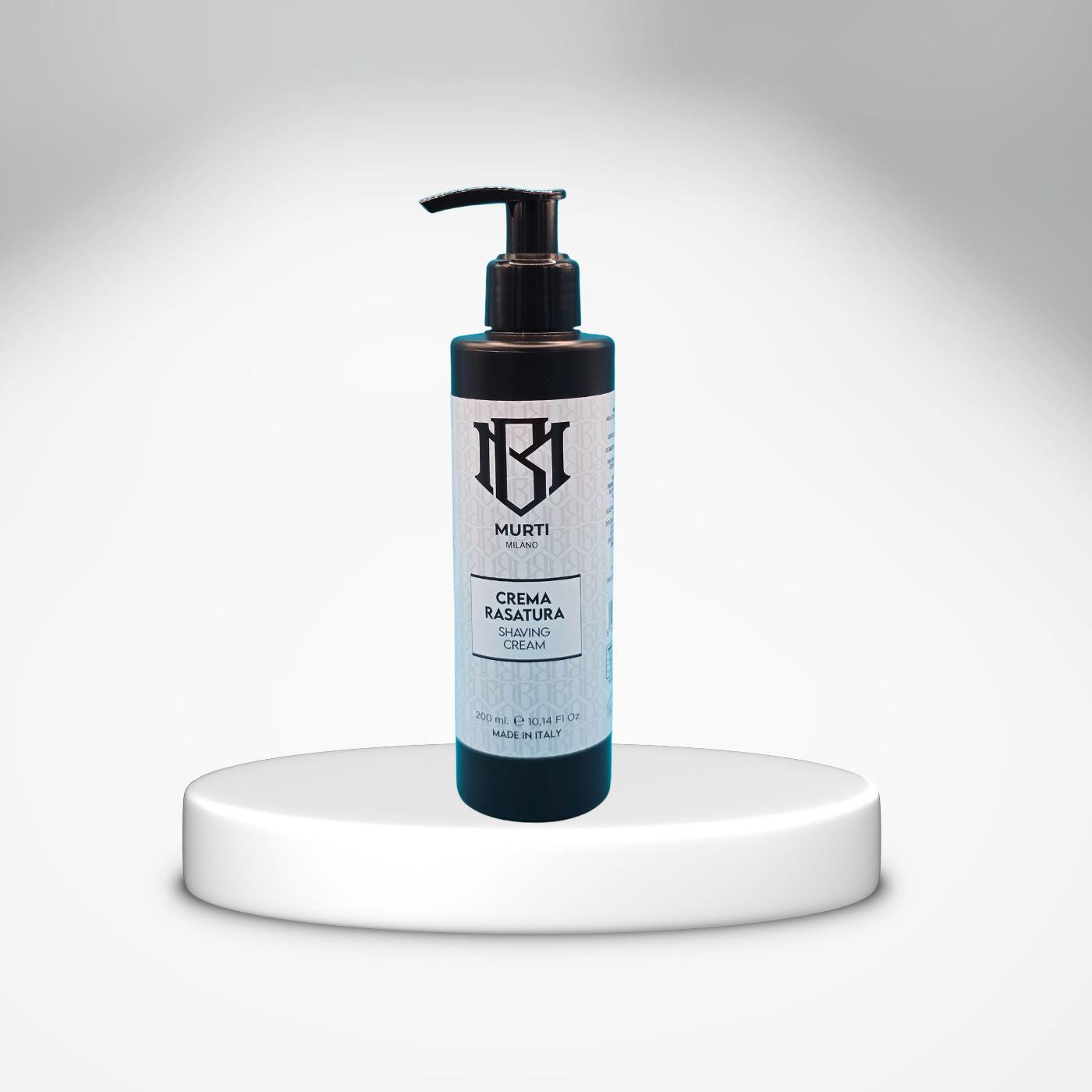 GEL RASATURA 200 ML | Gel da Barba Trasparente con Mentolo e Pantenolo