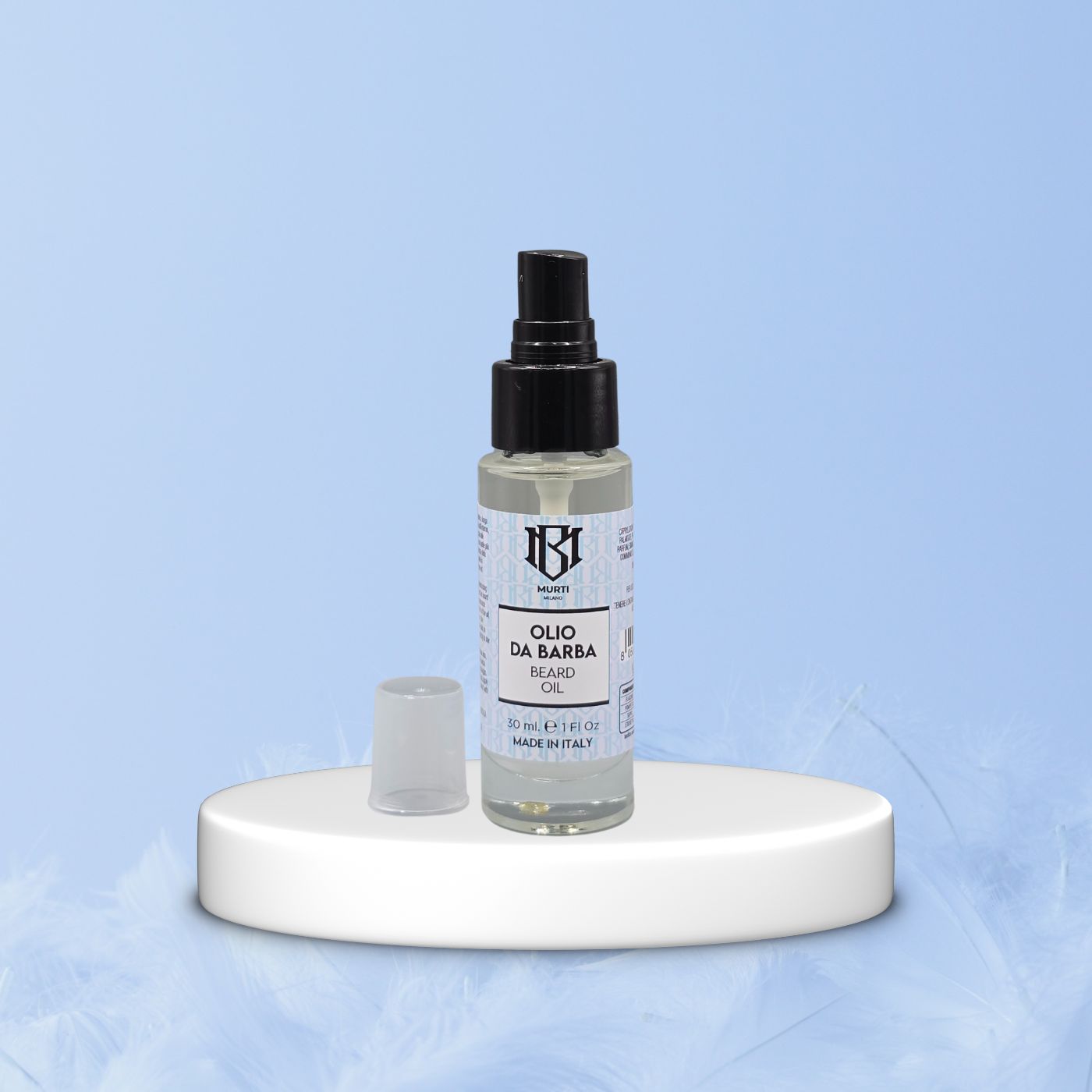 Olio da Barba 30ml – Idratazione Duratura e Nutrimento con Vitamina E