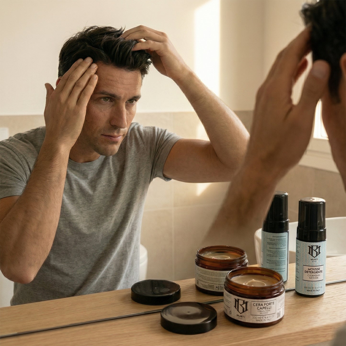 Cera Forte Capelli Murti Hold X 200ML – Tenuta Forte e Finitura Lucida