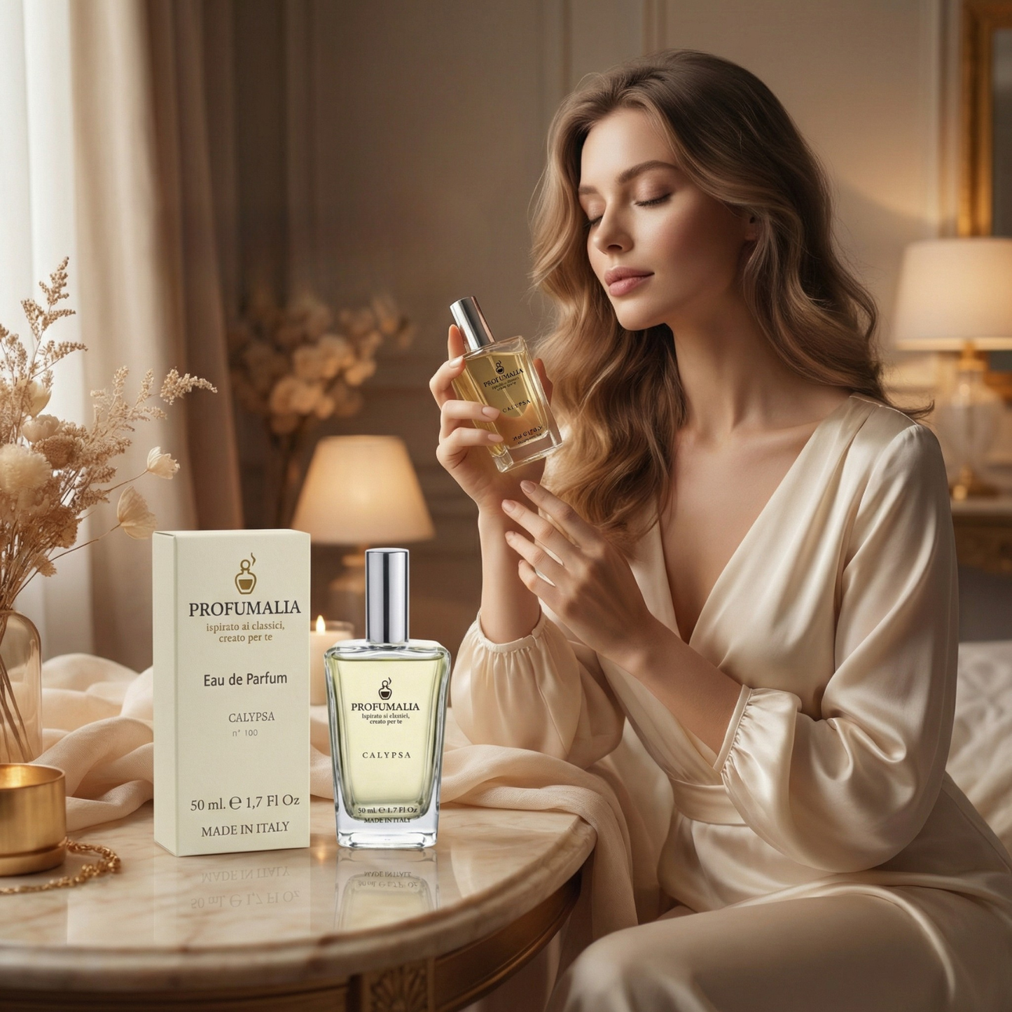 Calypsa Eau De Parfum 50 ML - Profumo Fragranza Floreale Fruttata Fresca e Luminosa | Donna