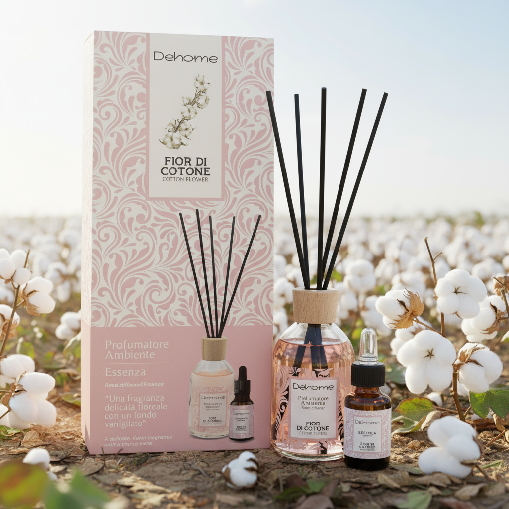 Profumatore Ambiente 100 ml | Essenza 15ml Fior Di Cotone