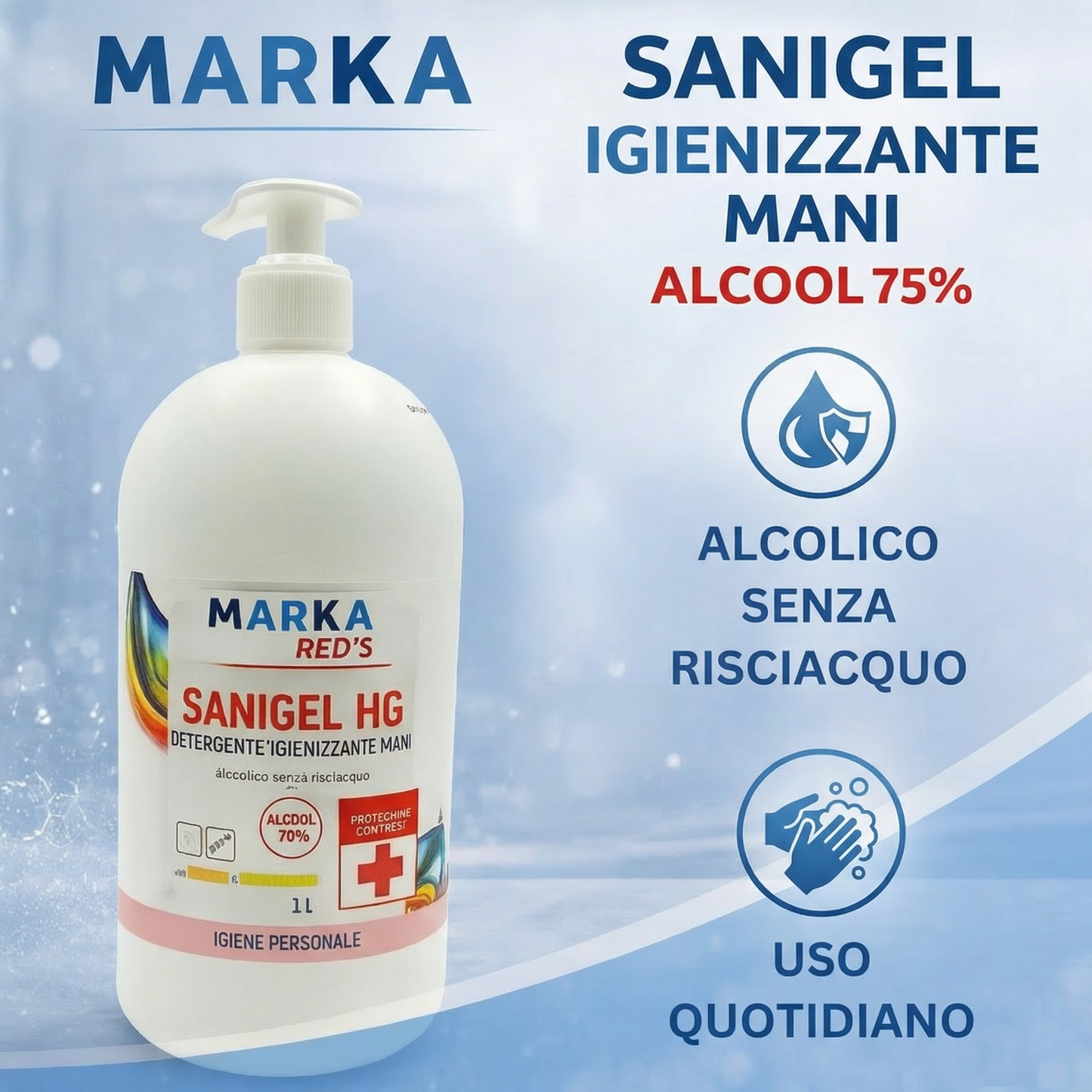 Detergente Igienizzante Mani | 1 L
