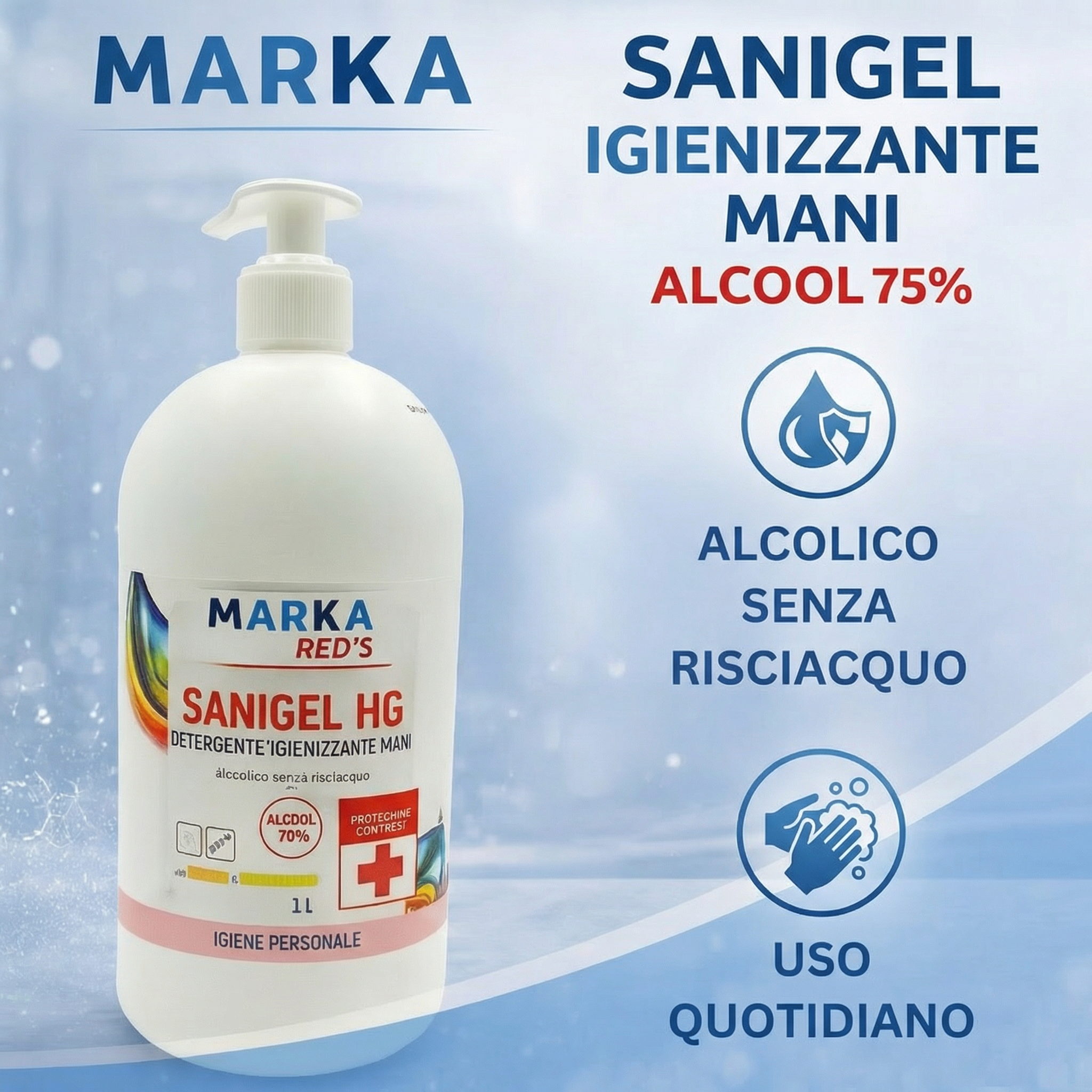Detergente Igienizzante Mani | 1 L